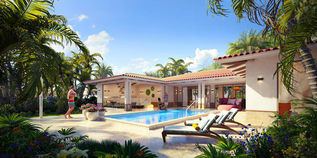 An Oceanview Villa at Sea Feather Estate